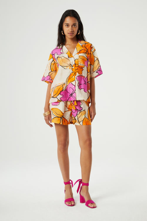 Brock Blouse | Mimosa/Cassis