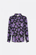 Sophia Blouse | Black/Purple Rave