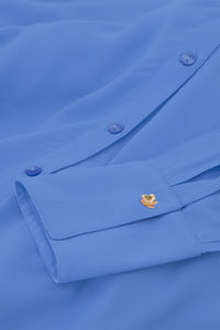 Salma Blouse | Cornflower Blue