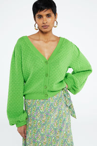 Rosie Bubble Cardigan | Parakeet