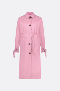 Trine Trenchcoat | Pink Mirage