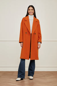 Beth Coat | Orange Lava