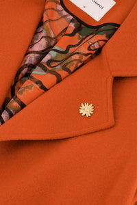 Beth Coat | Orange Lava