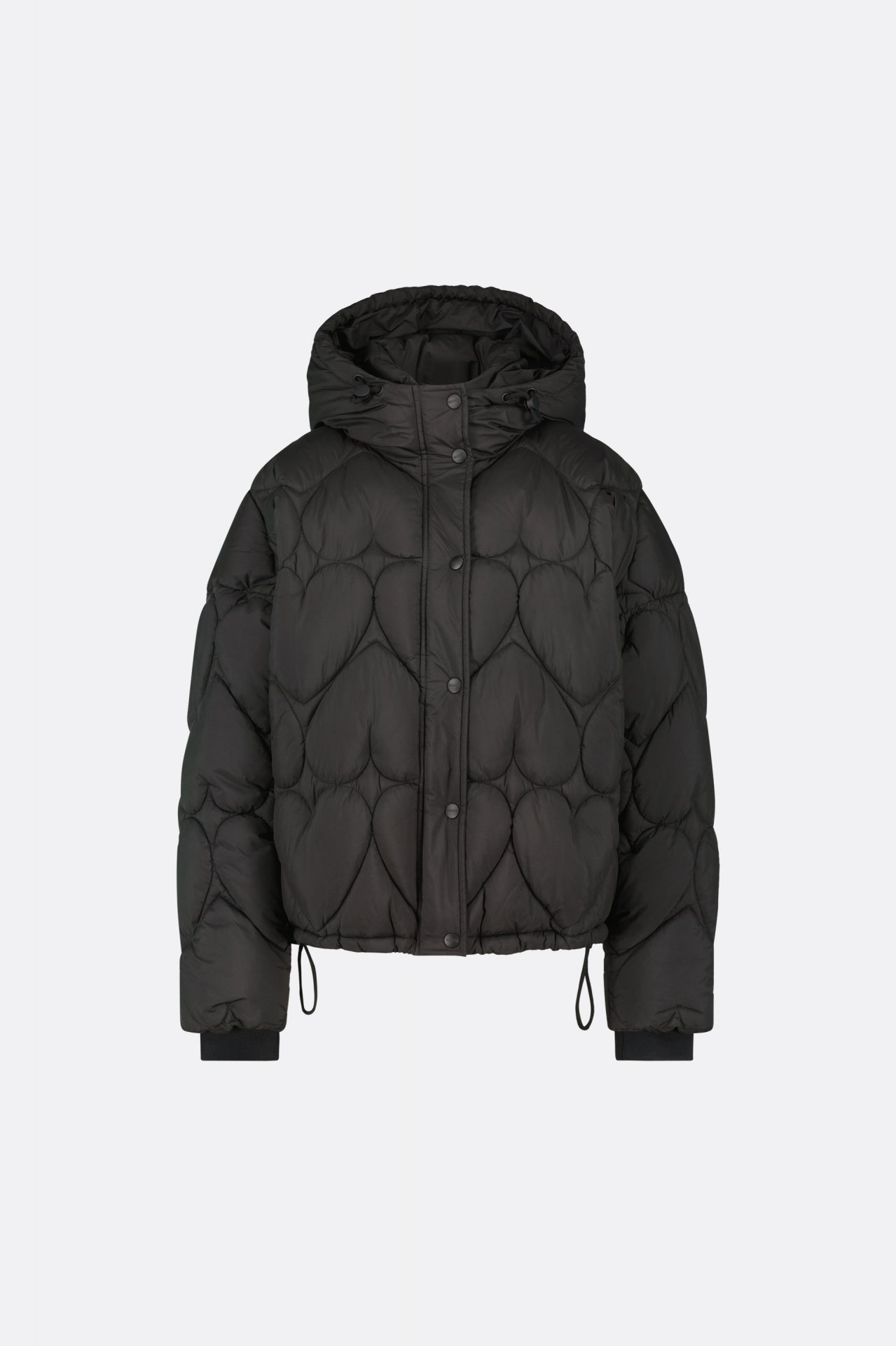 Prisca Short Puffer | Black – Fabienne Chapot