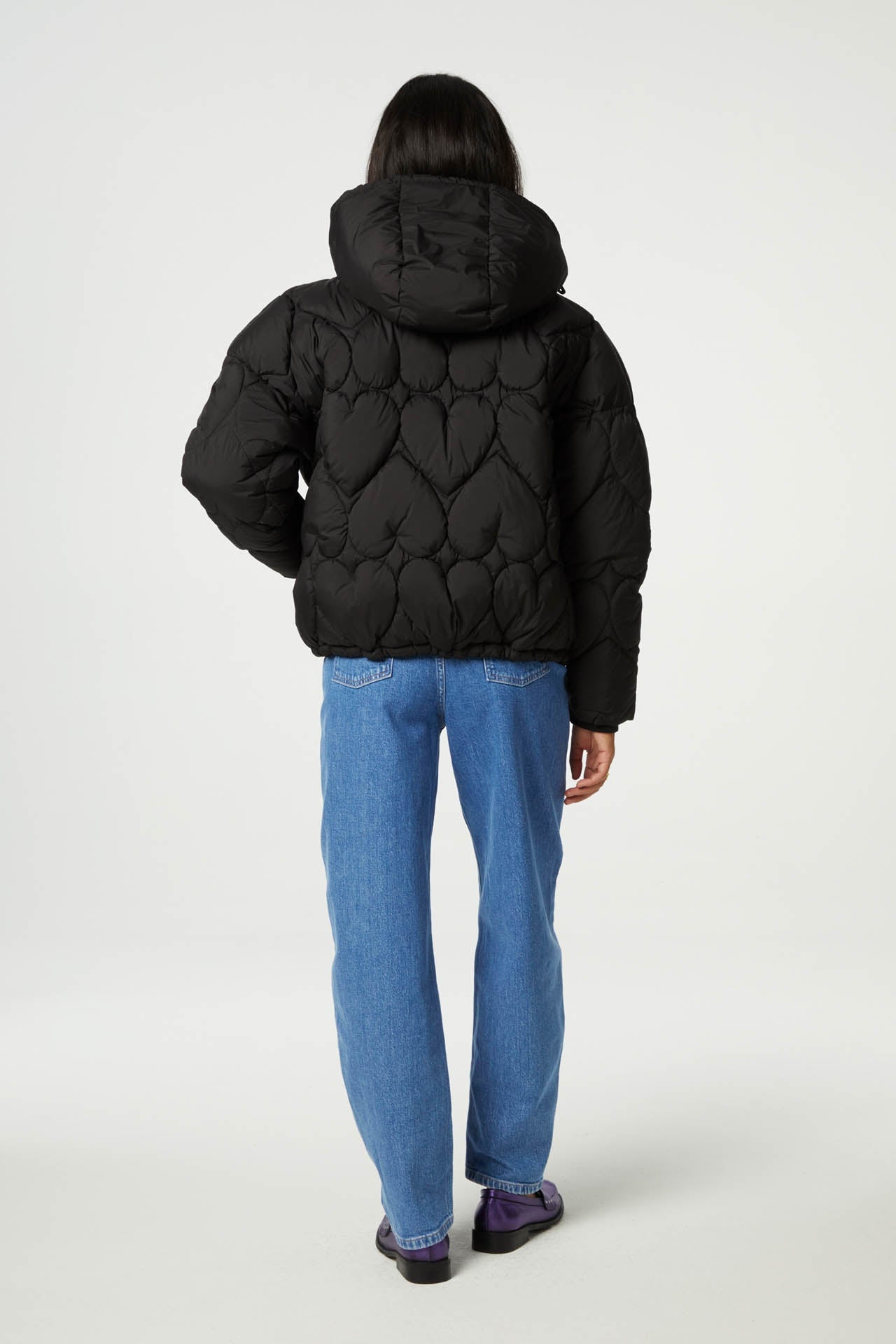 Prisca Short Puffer | Black