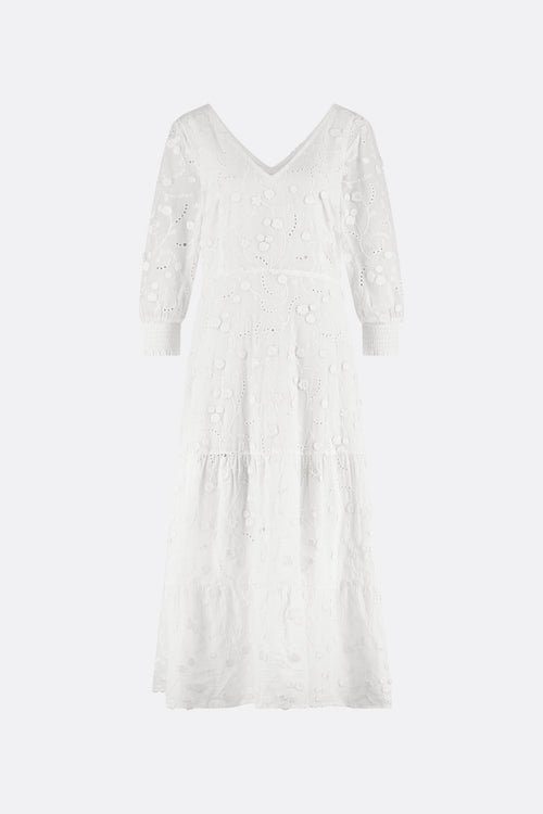 Joni Midi Dress | Cream White