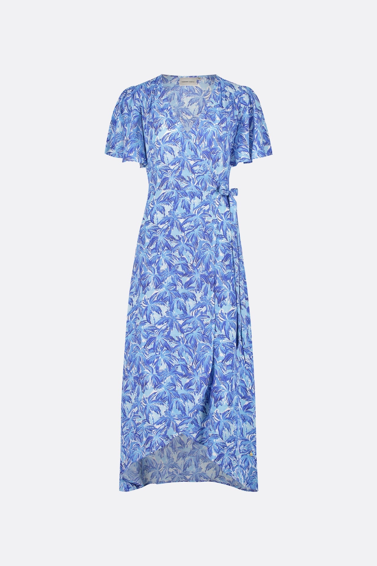 Archana Butterfly Dress | Pool Blue/Caribbean