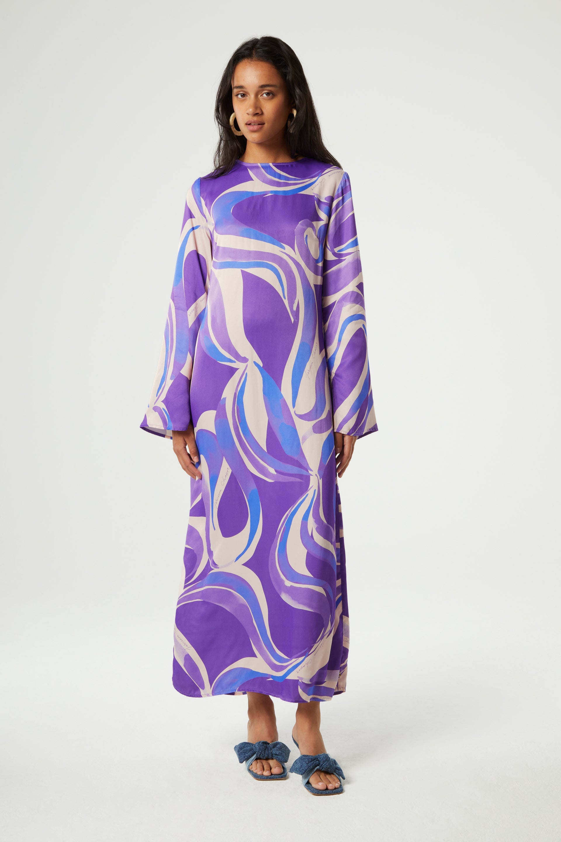 Aurora Dress | Purple Rave/Cornflow