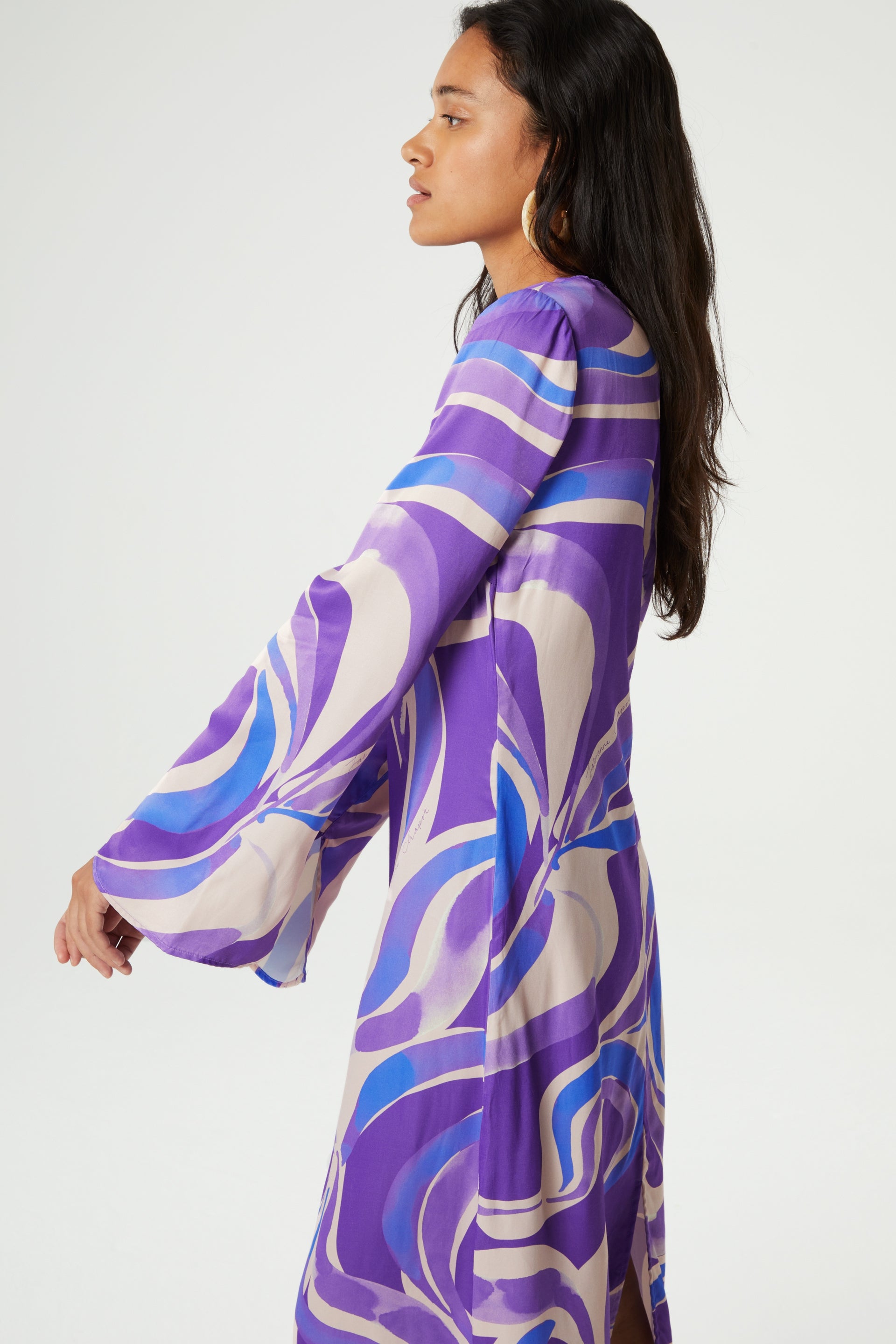 Aurora Dress | Purple Rave/Cornflow