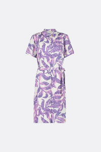 Boyfriend Dress | Warm White/Dusty Lov