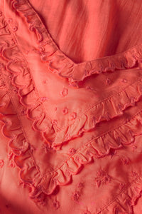 Crissy Dress | Hot Coral