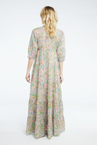 Cala Dress | Sandy Beach/Pink Can