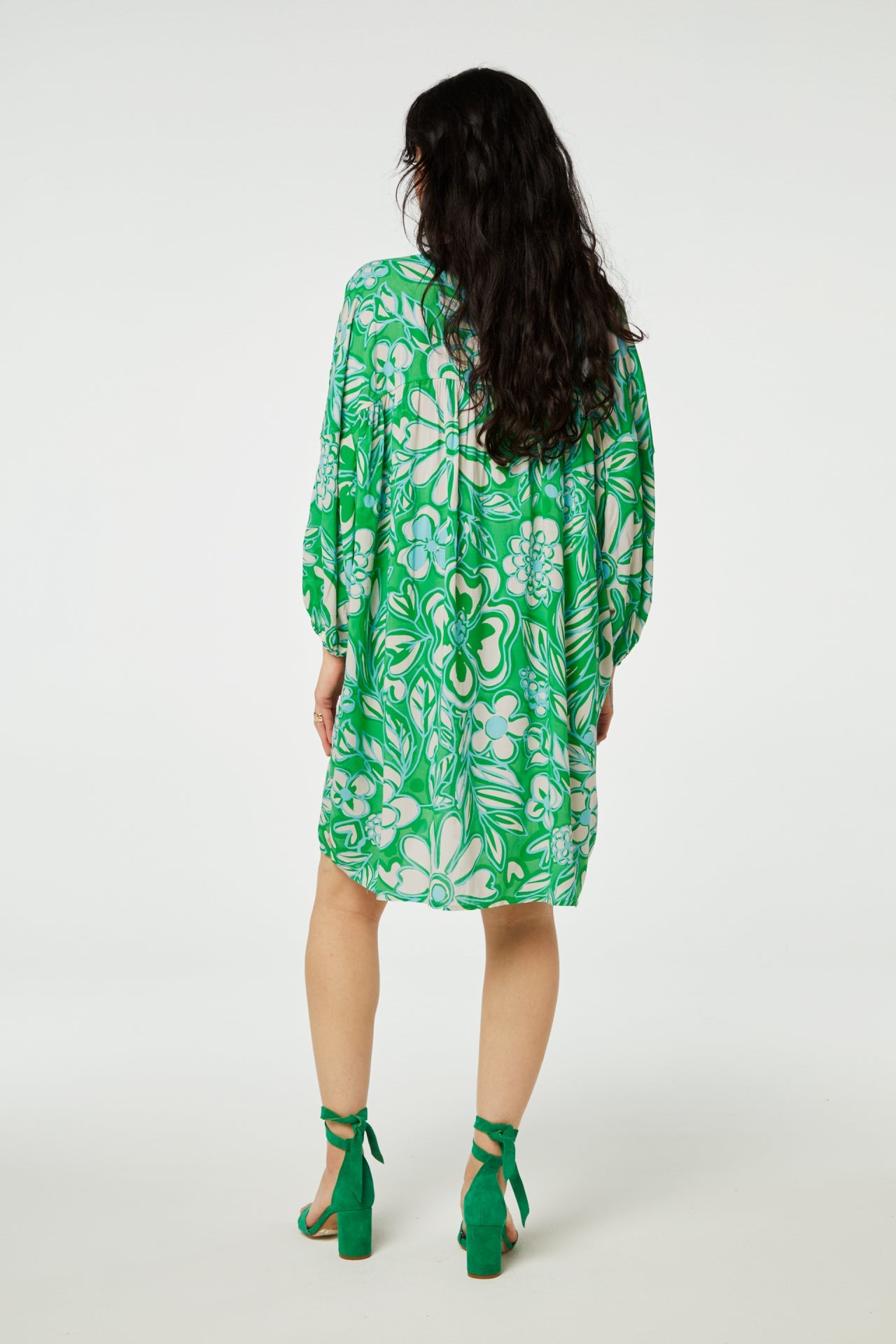 Dover Dress | Green Apple/Grass Is