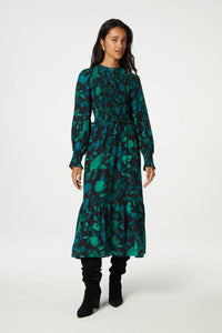 Caro Dress | Bright Teal/Tasty Te