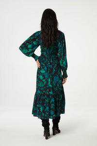 Caro Dress | Bright Teal/Tasty Te