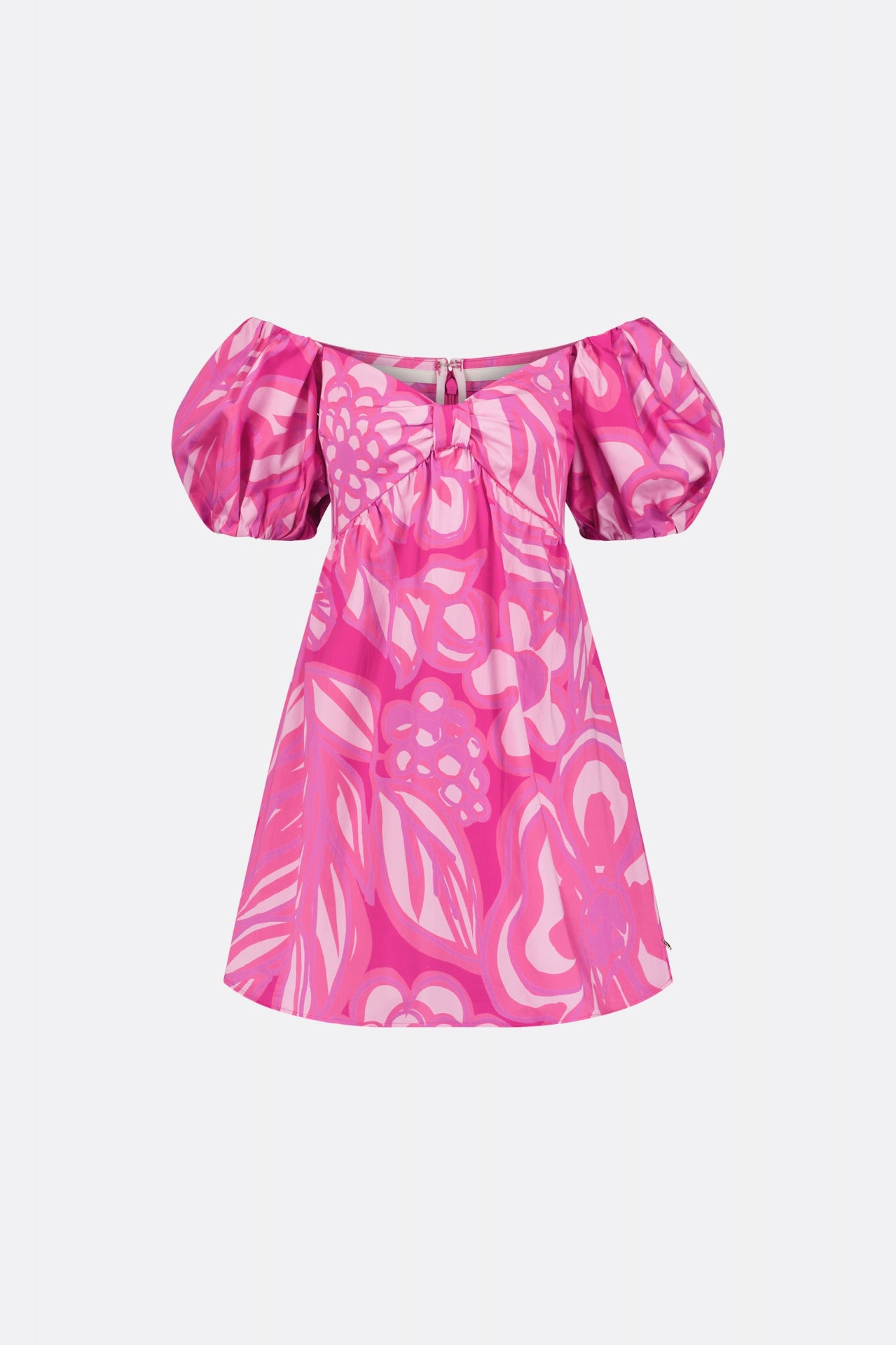 Regina Short Dress | Hot Pink/Pink Rose