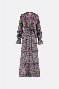 Clapton Dress | Warm White/Antra