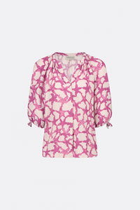 Cooper Blouse | Pink Money/Pink Punc