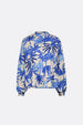 Lesley Blouse | Warm white/Greco Blu