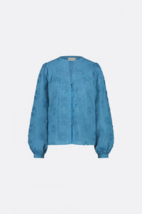 Fiore Blouse | Venus Blue