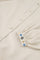 Harry Blouse | Warm White/Blue