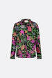 Sunrise Blouse | Black/Vintage Rose
