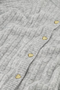 Charlotta Cardigan | Grey Melange