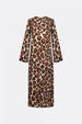 Aurora Dress | Nougat/Black