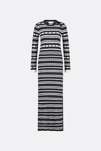 Banda Dress | Multi Stripe