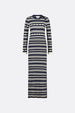 Banda Dress | Multi Stripe
