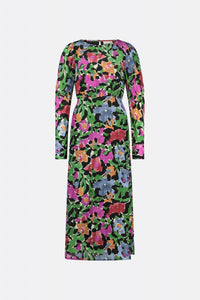 Varin Dress | Black/Vintage Rose