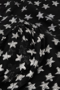 Vera Dress | Black/Silver