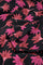 Nia Dress | Black/Cerise Red