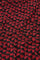 Flake Dress | Black/Cerise Red