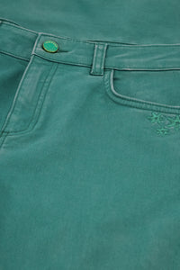 Eva Flare Jeans | Bottle Green