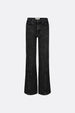 Bonnie Wide Leg - Rhinestone | Washed Dark Grey