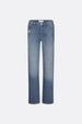 Marie Straight Low-rise Jeans | Authentic Wash