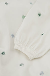 Hilly Multi Pullover | Cosy White