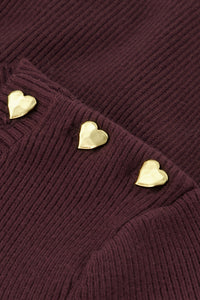 Lillian Slim Pullover | Chestnut