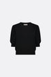 Diana Short Sleeve Pullover | Black
