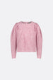 Mya Top Allover Embro | Cameo Pink