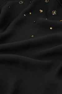 Raja Beaded Top | Black