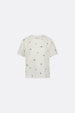 Bernard Butterfly T-Shirt | Cosy White