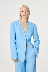 Luz Blazer | Resort Blue