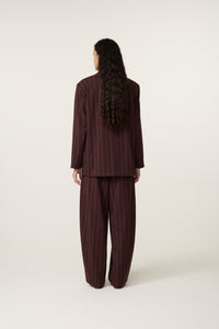 Henry Blazer | Brown/Pink Rose