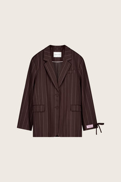 Henry Blazer | Brown/Pink Rose