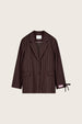 Henry Blazer | Brown/Pink Rose