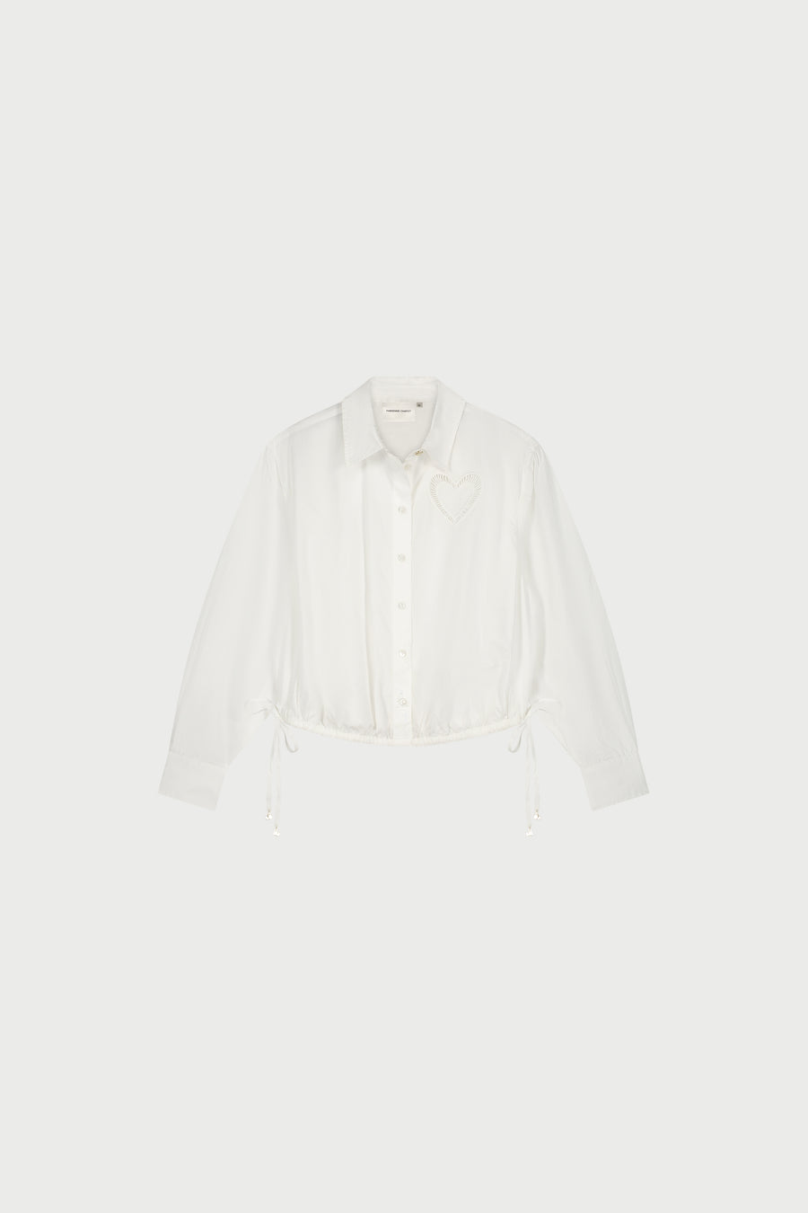 Flore Blouse | Crispy White