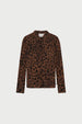 Kevis Blouse | Burnt Sugar/Black