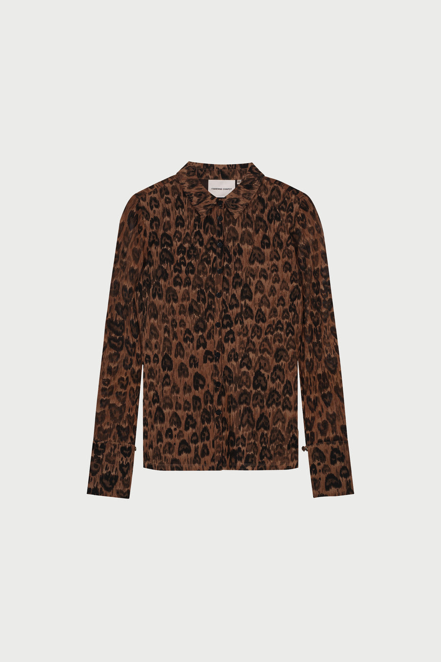 Kevis Blouse | Burnt Sugar/Black